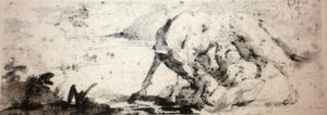 Romolo e Remo allattati dalla lupa da Ludovico Carracci